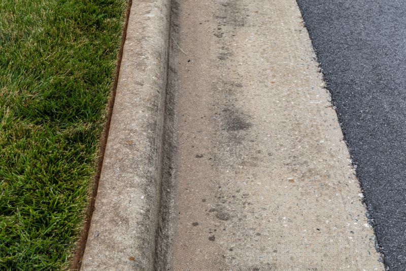 Driveway Curb Construction