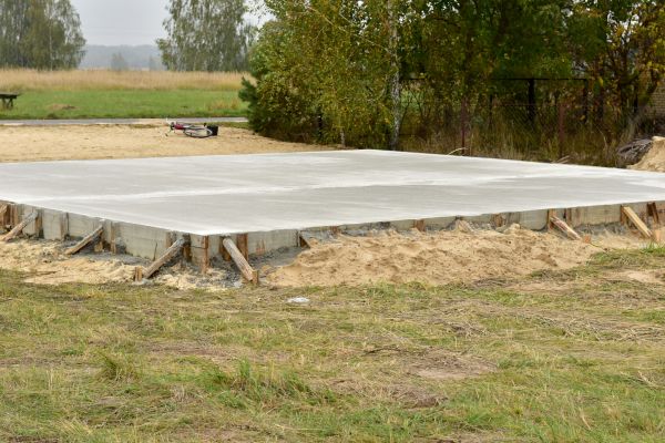 Slab Foundation Installation in Gaithersburg
