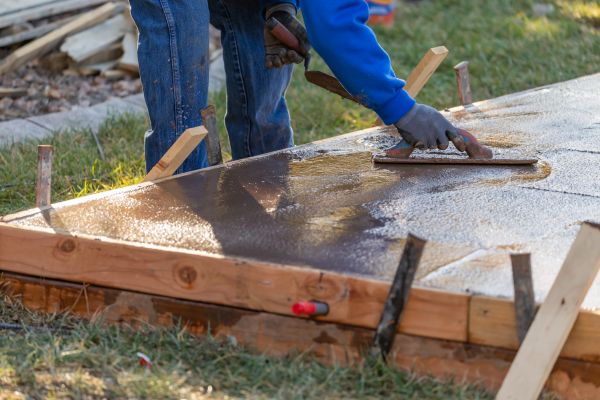 Patio Slab Construction in Gaithersburg