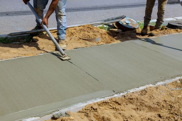 Cement Pathway Installation in Gaithersburg