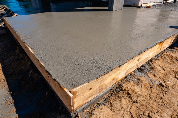 Outdoor Slab Installation in Gaithersburg